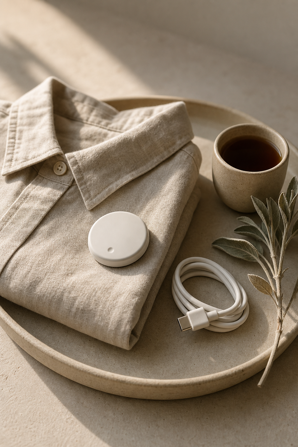 The Invisible Posture Corrector — in use